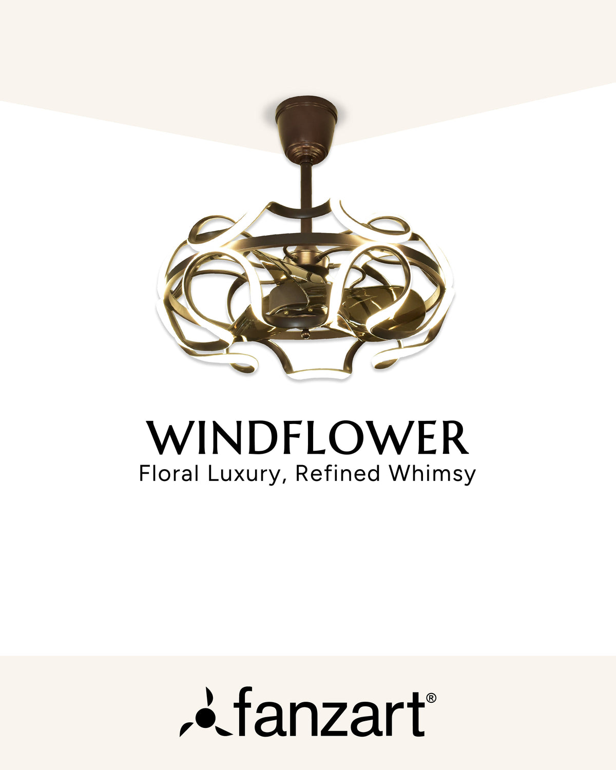 Windflower - Exotic Fandelier
