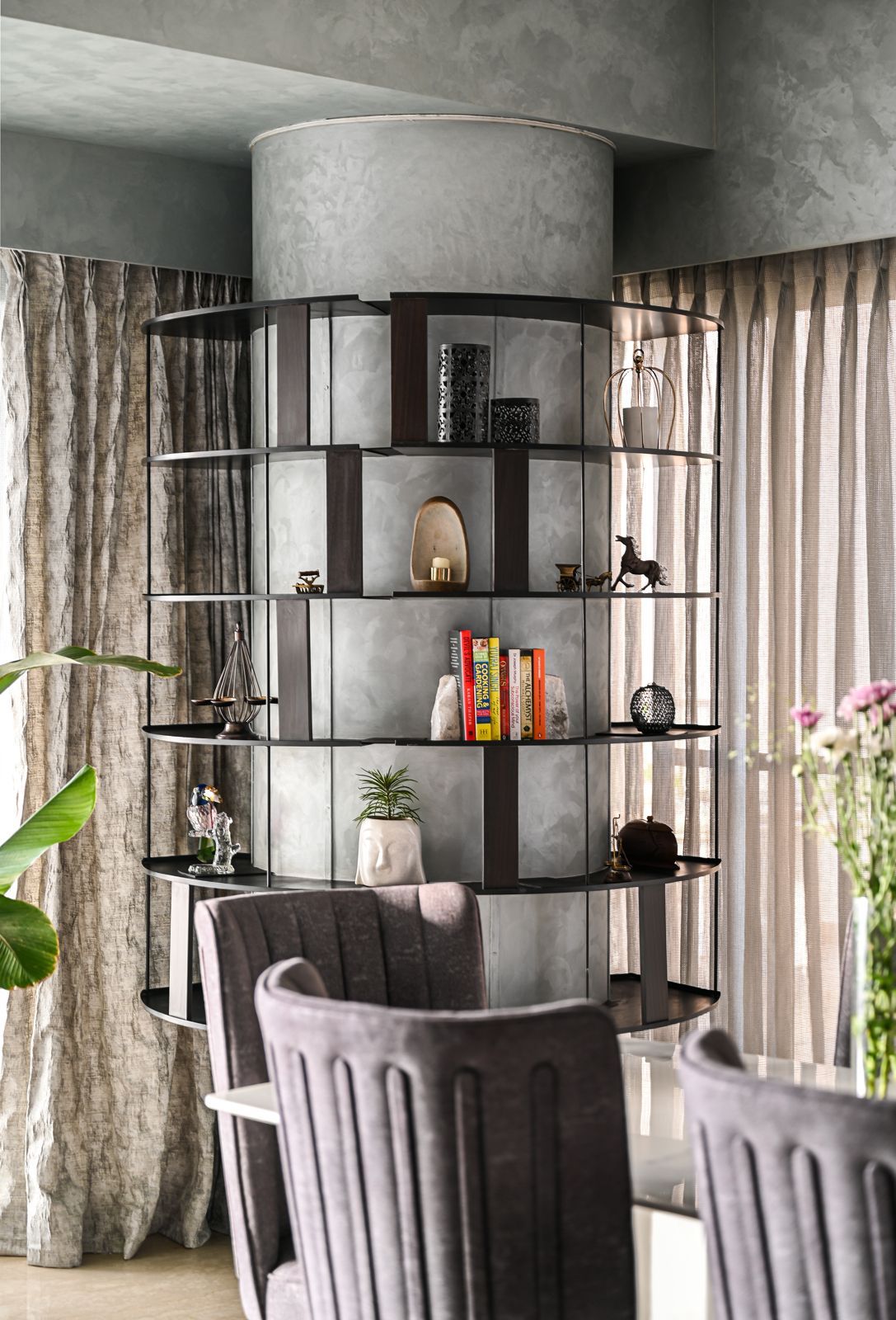 Metal Book Shelf