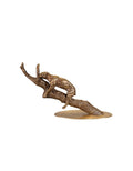 Brass Leopard Sculpture