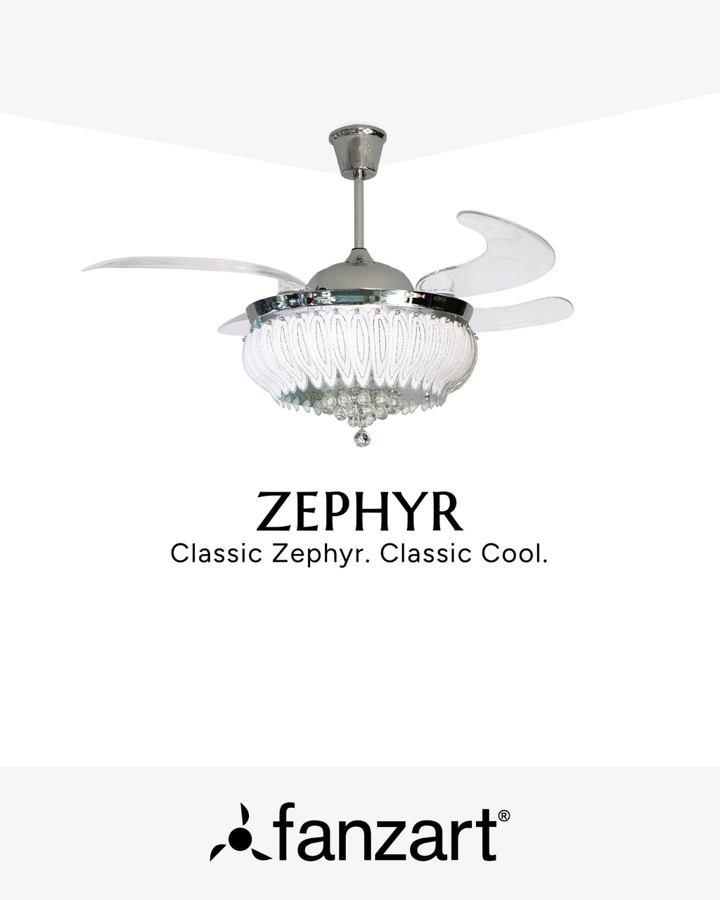 Zephyr- Exotic Fandelier