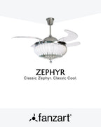 Zephyr- Exotic Fandelier