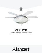 Zephyr- Exotic Fandelier