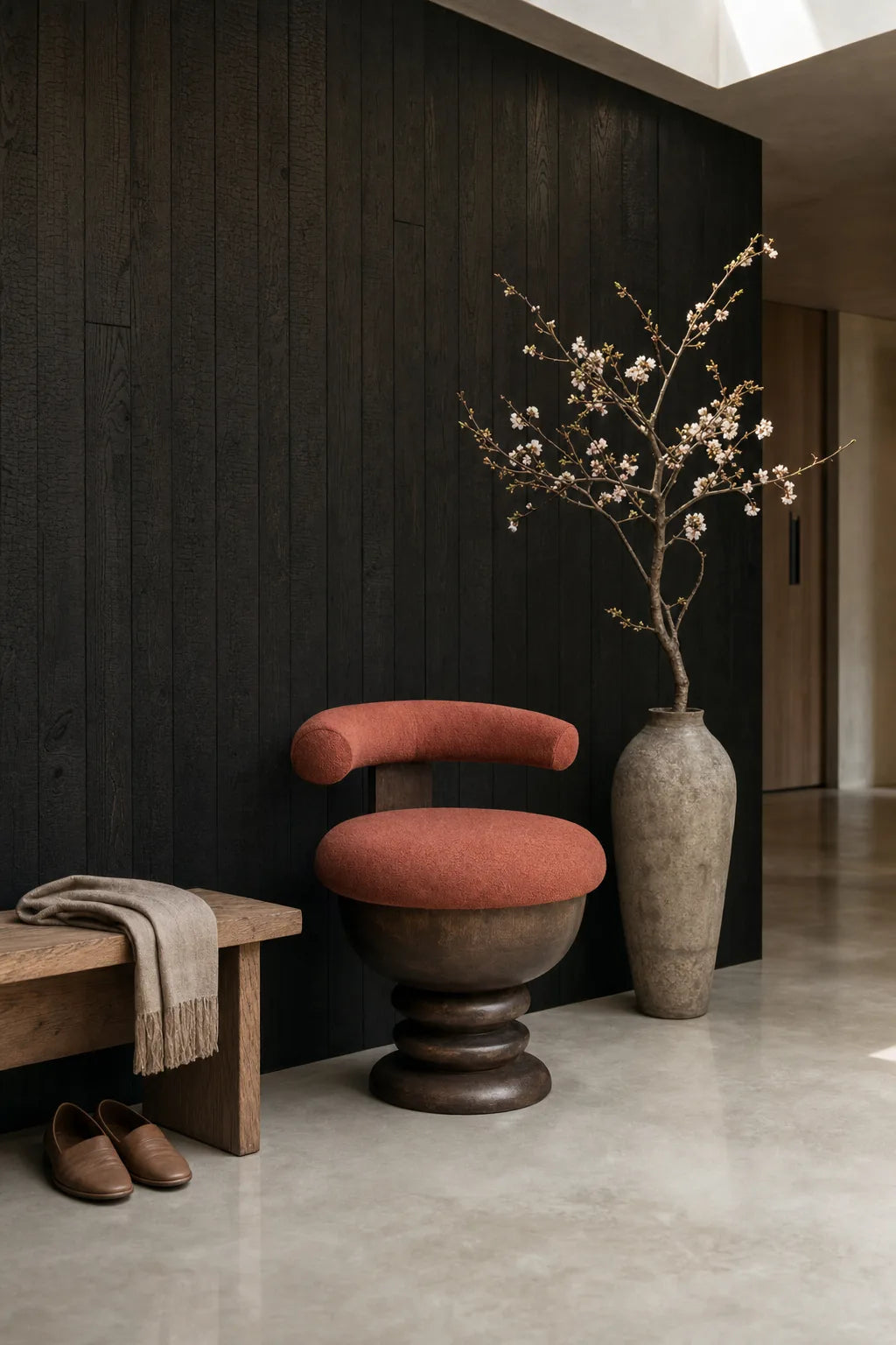 Contour Crescent Chair — Bombay Design Lab