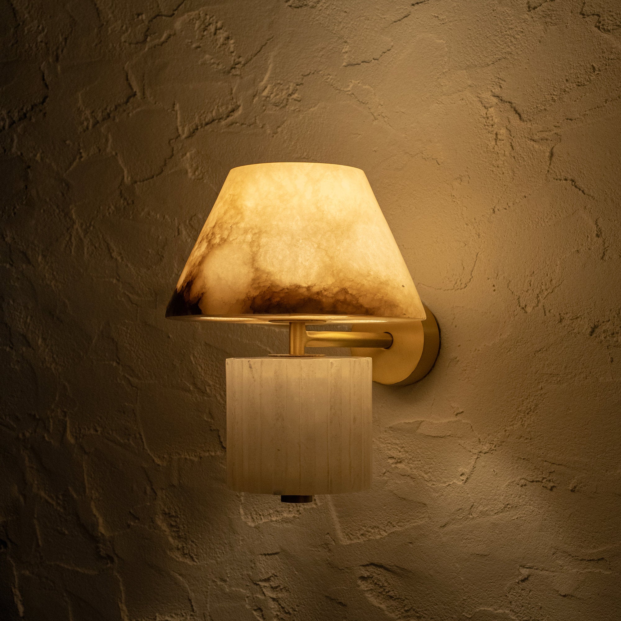 Rio Wall Light - Alabaster — Harshita Jhamtani Designs