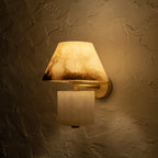 Rio Wall Light - Alabaster — Harshita Jhamtani Designs