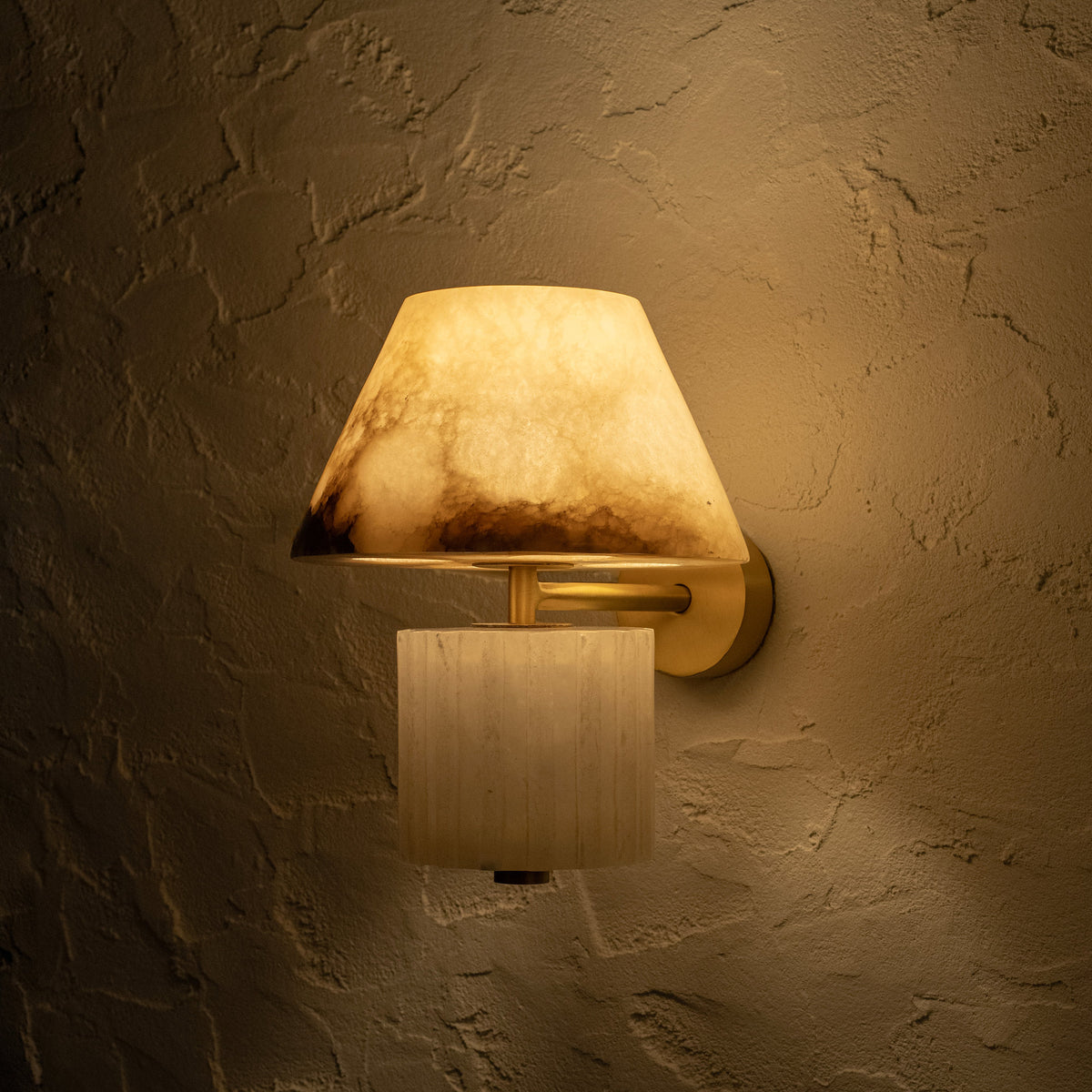 Rio Wall Light - Alabaster — Harshita Jhamtani Designs