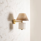Rio Wall Light - Alabaster — Harshita Jhamtani Designs