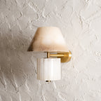 Rio Wall Light - Alabaster — Harshita Jhamtani Designs