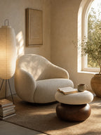 Contour Pebble Stool — Bombay Design Lab
