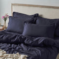 Classic Hotel Sheet Set | 300 Thread Count | Flat King | Deepsea