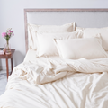 Classic Hotel Pillowcase Pair | 300 Thread Count | Standard | Cream